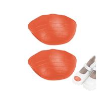 Inserts d'orteils - Mousse PU | Remplissage de chaussures, inserts de chaussures pour homme et femme | Tête ronde et pointue Sh-oe -rts en noir, orange, gris, beige pour plus de confort, usage