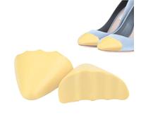 Inserts d'orteils - Mousse PU | Remplissage de chaussures, inserts de chaussures pour homme et femme | Tête ronde et pointue Sh-oe -rts en noir, orange, gris, beige pour plus de confort, usage