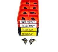 Inserts en carbure de haute qualité DCGT070202 DCGT070204 VP15TF AK H01 DCMT070204 SM IC907 LY7010 PM4225 for outil de tournage interne(LY7010,DCMT070208)