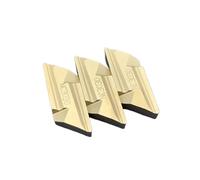 Inserts En Carbure Outils De Tour À Métaux, Traitement L'acier, Lame Originale 10 Pièces Plaquettes de Carbure CNC(KNUX160405R NC3030)