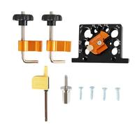 Inserts en carbure pour faire des goupilles, goupille de fraisage avec perceuse électrique | Kit de gabarit de pour faire des chevilles à 9 trous, outils de menuiserie avec design à 9 trous