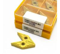 Inserts En Carbure Pour Outils De Tournage Externes, Machines-outils CNC, Pièces Tour, 10, VNMG160404 MA KT15 KT6020 KT735 Plaquettes de Carbure CNC(VNMG160404 MA KT6020)
