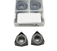 Inserts En Carbure WNMU080608 EN GM LF6018, Outils De Tournage Externes, Coupe-tour CNC Pour L'acier Inoxydable, 10 Pièces Plaquettes de Carbure CNC