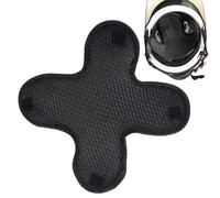 Inserts en maille pour casque - Rembourrage 3D nid d'abeille - Ensemble de coussinets de protection respirants pour casque de moto et vélo, soulagement stable de la pression avec structure en nid