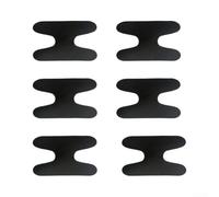 Inserts en mousse néoprène pour bottes de ski 3 mm 5 mm d'épaisseur pour | Lot de 24 pièces, 12 rouges et 12 noires, dos automatique, réduit le soulèvement du talon, empêche les ampoules
