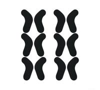 Inserts en mousse néoprène pour bottes de ski 3 mm 5 mm d'épaisseur pour | Lot de 24 pièces, 12 rouges et 12 noires, dos automatique, réduit le soulèvement du talon, empêche les ampoules