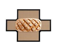 Inserts en silicone pour moules à - Tapis de cuisson anti-adhésif réutilisable pour au levain, biscuits, pâtisseries, gâteaux, pizzas