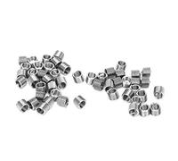 Inserts Enrifiés Hélicoïdaux, 50pcs Fil Filetage Filetage Fidre Insert Filetage Fix Vis M3,5 X 0,6 Portage Filetée Pobinet Socking Fix Réparation Écrou (1D) (1.5D)
