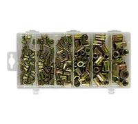 inserts filetes acier zingue - assortiment de 3 a 10 mm - Bgs Technic G