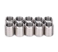 Inserts filetés, écrou d'insertion, inserts de vis, connecteur de boulon, fixation de manchon d'entraînement, réduction de conversion, outil de renforcement de réparation en acier inoxydable