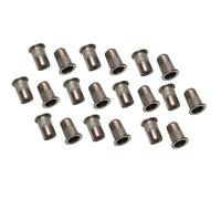 Inserts filetés INOX de 4 mm tête plate - MARQUE - Modèle - Pas de 4 x 70 - Crantage anti-rotation