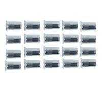 inserts filetes inox, tete fraisee, assortiment -