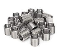 Inserts Filetés M12 x 1,25 Lot de 20 - Kit Réparation Filetage Automobile en Acier Fil Enroulé