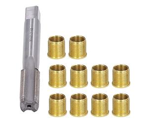 Inserts filetés mâles en acier rapide M14x1.25 pour bougie d'allumage filetée 14mmx1.25mm