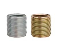 Inserts Filetés Pour Pédales De Vélo - Cyclingcolors - 9/16" X 20 Tpi - 5/8" X 24 Tpi - Acier Premium Flex Plus Multicolore