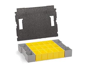 Inserts modulaires pour L-BOXX 102 | Ensemble B3 avec séparateurs | Compatible avec Bosch Sortimo | Organisateur idéal pour petites pièces et accessoires