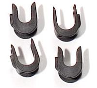 Inserts Ortlieb pour crochets QL1 ou QL2, 2x pour 8 mm et 2x pour 11 mm