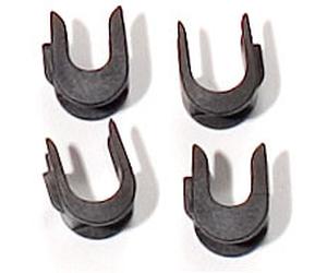 Inserts Ortlieb pour crochets QL1 ou QL2, 2x pour 8 mm et 2x pour 11 mm