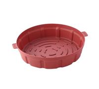Inserts pour friteuse à air chaud - de cuisson en silicone, panier de four réutilisable | Tapis rond résistant à la chaleur de qualité alimentaire | Batterie de cuisine antiadhésive avec
