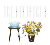 Inserts pour plantes Eco-Fused 6 Pack Self Watering pour pots - Dispositifs d'arrosage de plantes en vacances - Système d'arrosage des plantes d'intérieur - Pointes d'arrosage automatique