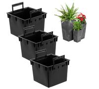 Inserts pour pots de fleurs - Prosperplast - Noir - 25 L - H 61 cm - Plastique de haute qualité