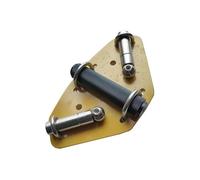 Inserts rapides pour antennes à ondes courtes - Plaque de base - Plaque de montage extérieure - Installation facile pour les champs d'urgence - Utilisez les configurations de champ Shortwave