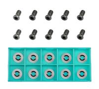 Inserts ronds en carbure de tungstène de 12 mm pour un tournage efficace du bois, compatible avec EWT pour modèles Ci3