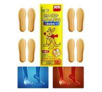 Inserts thermiques pour chaussures - 5 paires de chauffe-pieds auto-chauffants 11 x 24 cm, semelles intérieures respirantes, couche chauffante en fer et carbone, semelles intérieures d'hiver confortab