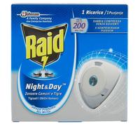 INSETTICIDA RAID NIGHT&DAY ZANZARE 1 RICARICA