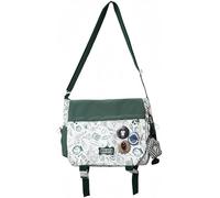 Inshere Sac à bandoulière esthétique avec jolis pin’s et ornements, sac à bandoulière en nylon kawaii de style japonais pour homme et femme