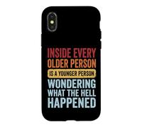Inside Every Older Person is A Younger Person Coque pour iPhone X/XS