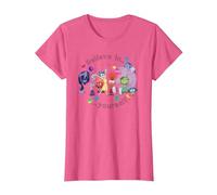 Inside Out Believe In Yourself T-Shirt, Femme, Rose Chiné, L