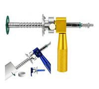 Inside Pipe Cutter for PVC Pipe, Adjustable Depth, 1/4 Inch Hex Shank (Yellow)