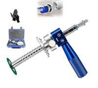 Inside Pipe Cutter Set for PVC Pipe with Depth Gauge Diamond Cutting Wheel | Adjustable Drill Attachment Set, Flush Cuts Tight Spaces Plumbing Repair, Precision PVC Inside Pipe Cutter