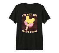Inside Scoop Bunny Ice Pop Kawaii T-Shirt Haut de Gamme