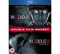 Insidious 1 & 2 – Patrick Wilson, Rose Byrne, Ty Simpkins – Blu-ray – Region B