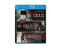 Insidious (2010, 2013, 2015) (Pack 1 + 2 + 3) (Blu Ray)