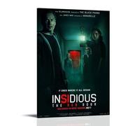 Insidious The Red Door Peinture décorative créative imperméable sans encadrement directement collée avec matériaux résistants à l'humidité et anti-salissure pour salon chambre à coucher Sens