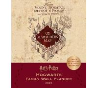 Insight Editions – Planificateur mural familial Harry Potter: Hogwarts Family Wall Planner 2026