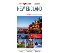 Unknown – Insight Guides Travel Map New England – Livre en VO