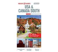Insight Guides Travel Map Usa & Canada South (Insight Maps)
