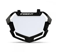 Insight Pro BMX Number Plate 3D Vision2 (Black, Pro)