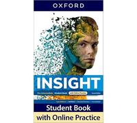 Insight – Pré-intermédiaire – Livre de l'élève – 2e éd. – Imprimé + 2 ans accès en ligne