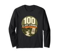 Insigne 100, C'est Juste Un Chiffre pour Le Trail de l'Ultramarathon Manche Longue