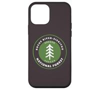 Insigne d'arbre de la forêt Nationale Rogue River-Siskiyou, Oregon Or Coque pour iPhone 12 Mini