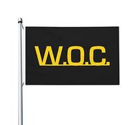 Insigne De Candidat Officier De L'Armée Américaine Bannière 90X150Cm Éclatantes Résistant Bannières Drapeau De Festival Pour Événement Chambres Plage