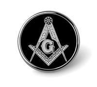 Insigne de Franc-Maçonnerie Insigne de Fantaisie Épingle à Revers Broche Badge Cravate Bijoux Décor pour Chapeaux Vestes Chemises