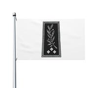 Insigne de rang d'épaule d'un inspecteur Drapeaux 0,9 x 1,5 m Drapeau de décoration extérieure Bannière légère Drapeaux de fête à la maison Yard 3 x 5 drapeaux