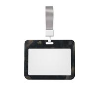 Insigne de travail mystérieux Loup et Luciole, coque de protection coulissante horizontale avec fenêtre transparente