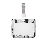 Insigne de travail pingouin, coque de protection coulissante horizontale avec fenêtre transparente